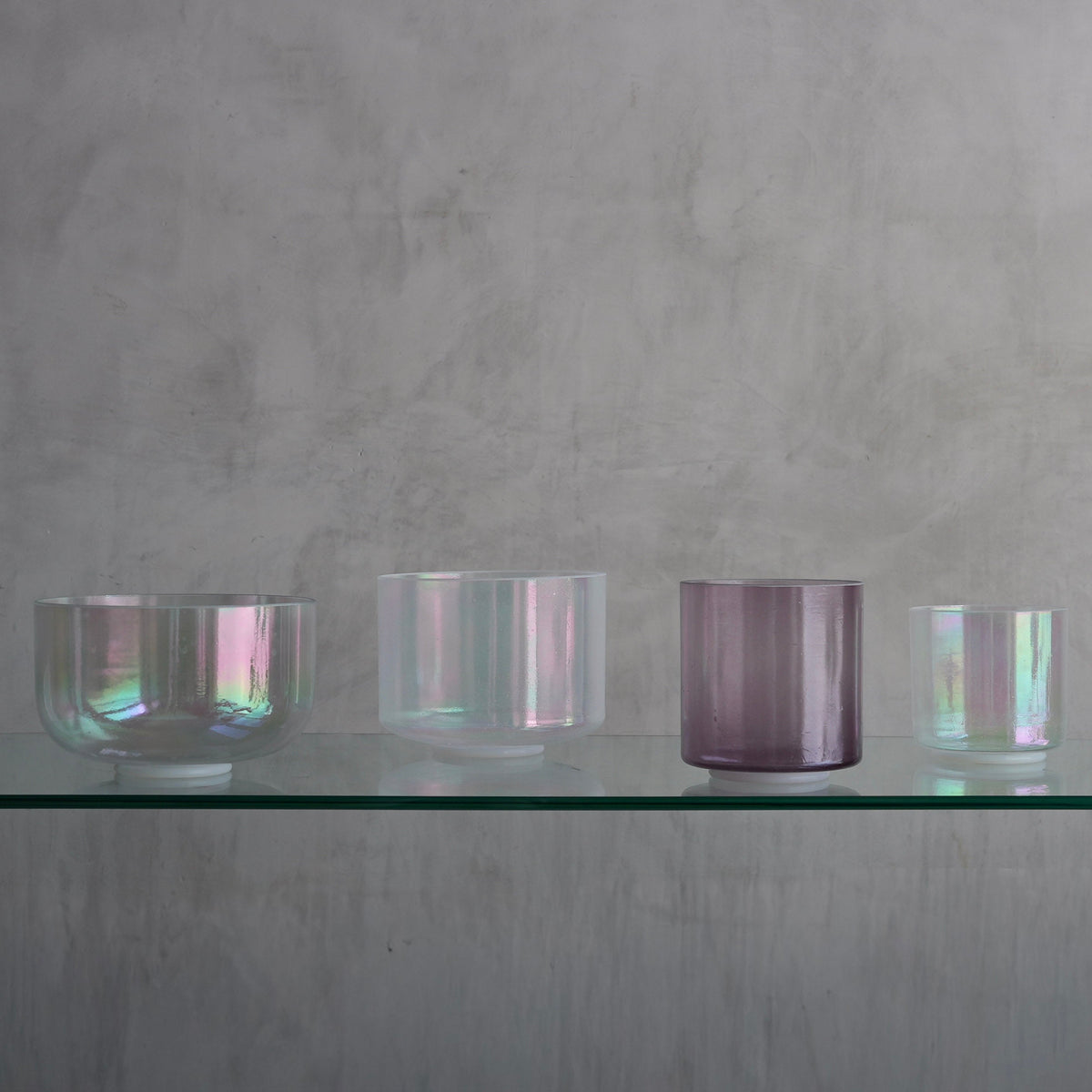 Crystal Tones Alchemy Bowl Set 164 - Lavender Light