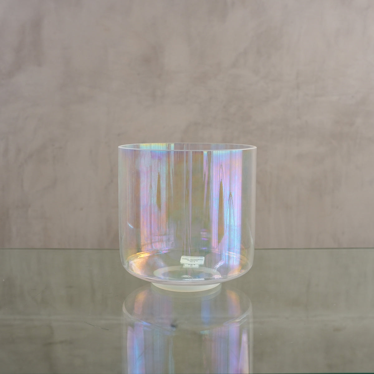 Crystal singing bowl 106832, alternate view