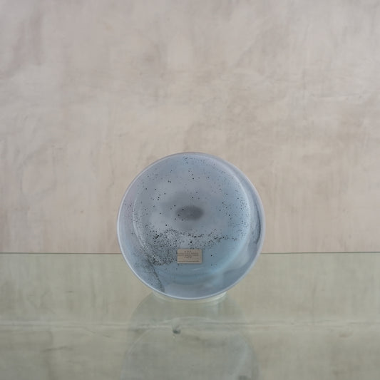 Crystal singing bowl 124298, facing view