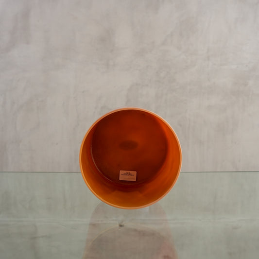 Crystal singing bowl 124832, facing view