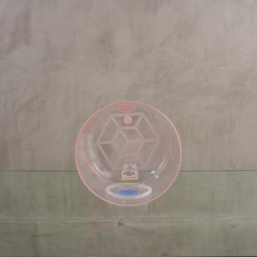 Crystal singing bowl 131466, facing view