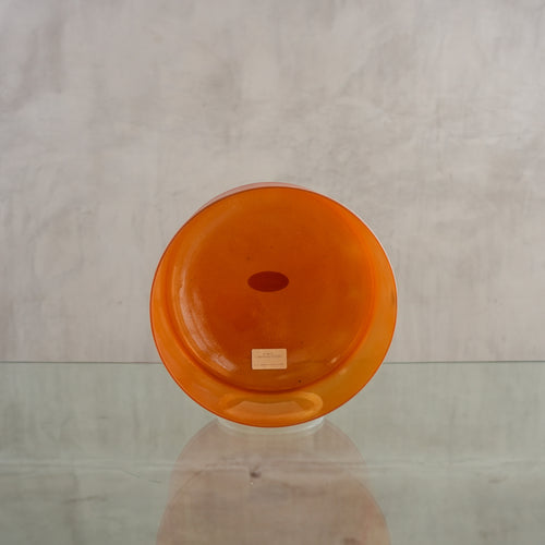 Crystal singing bowl 133520, facing view