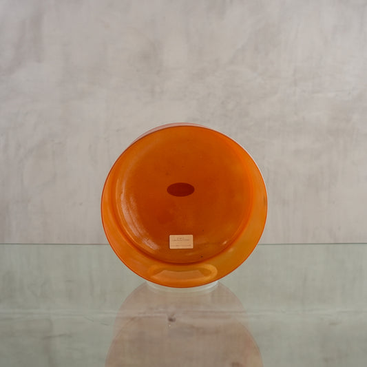 Crystal singing bowl 133520, facing view