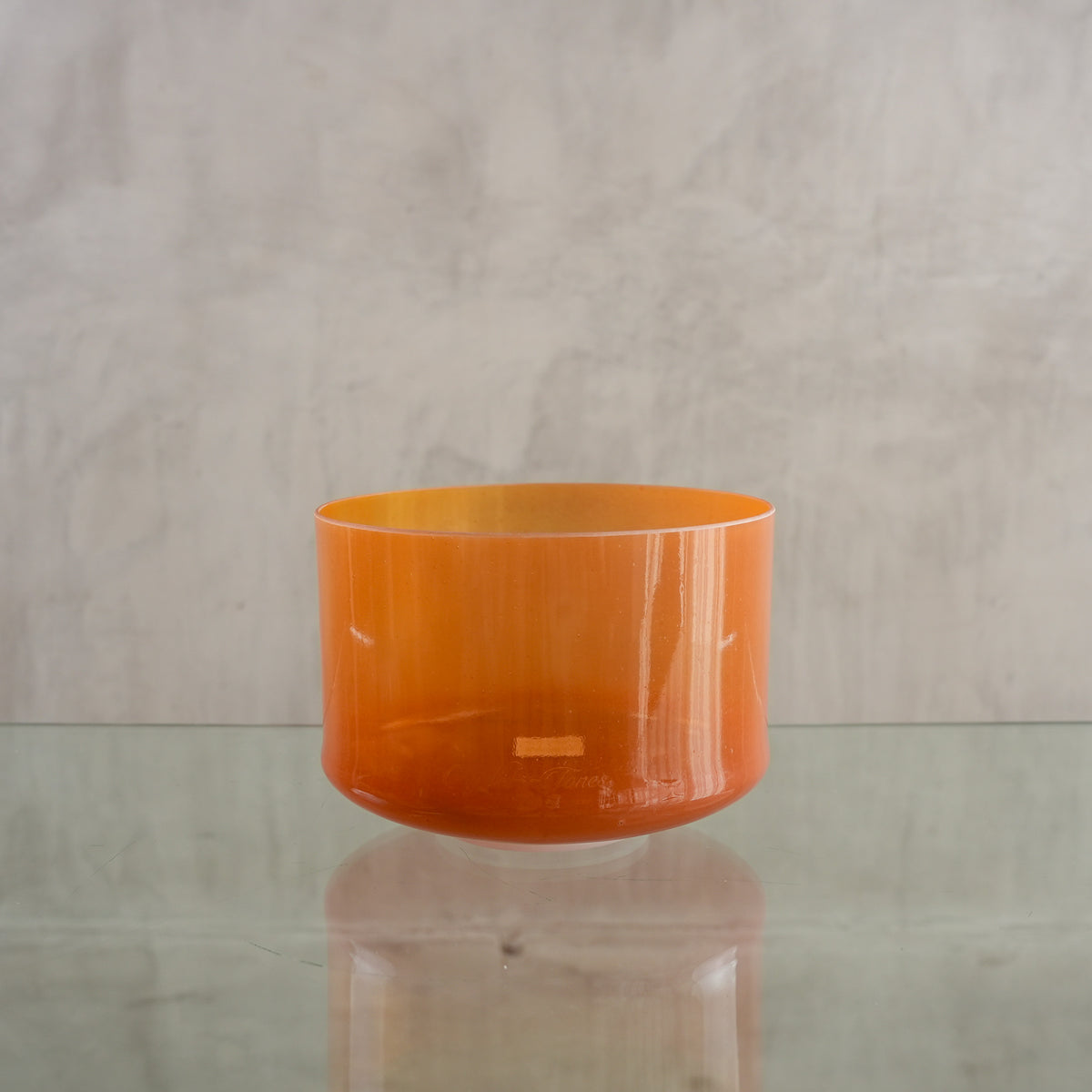 Crystal singing bowl 133520, alternate view