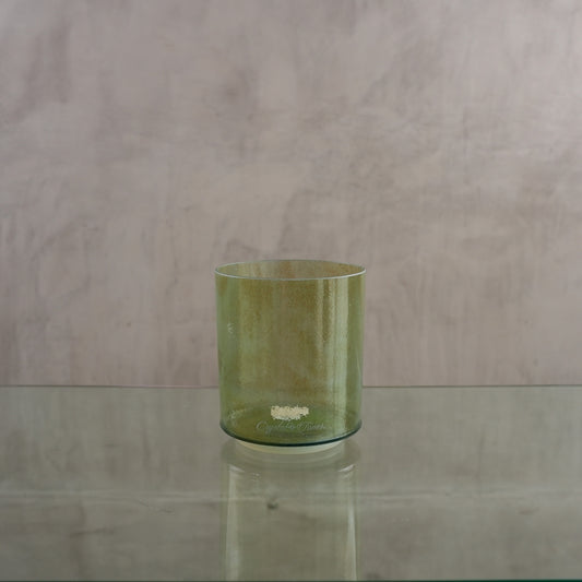 Crystal singing bowl 136770, upright view