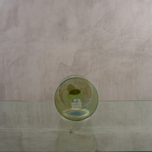 Crystal singing bowl 136770, facing view