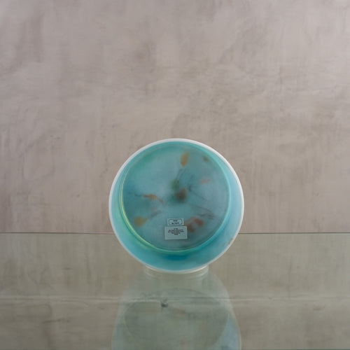 Crystal singing bowl 139145, facing view