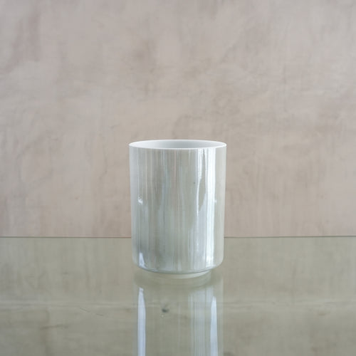 Crystal singing bowl 139613, upright view