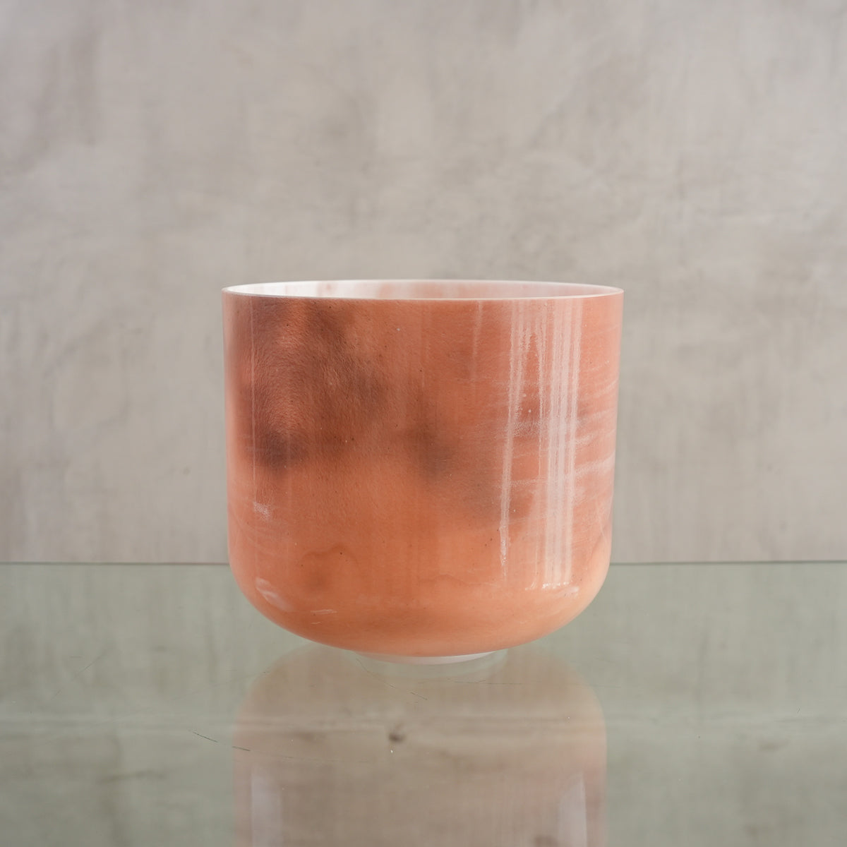 Crystal singing bowl 146698, alternate view