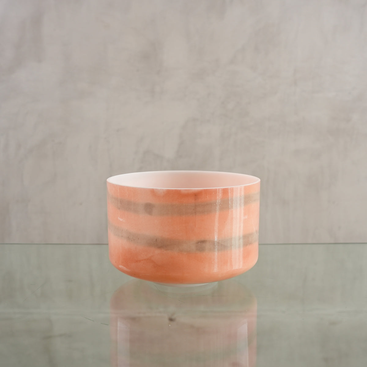 Crystal singing bowl 146828, alternate view