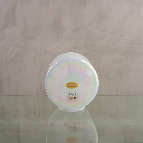 Crystal singing bowl 146896, back view