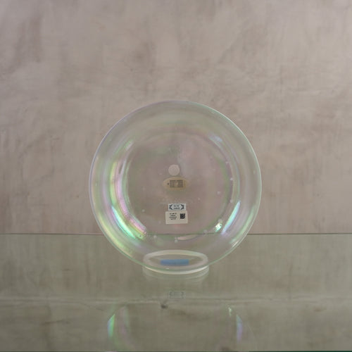 Crystal singing bowl 147179, facing view
