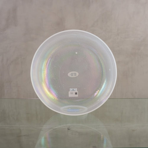 Crystal singing bowl 147583, facing view