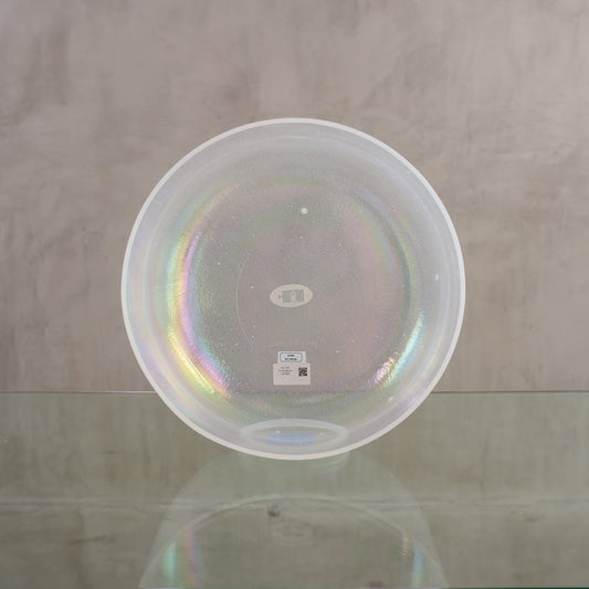 Crystal singing bowl 147583, facing view