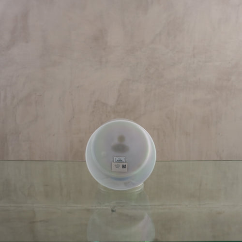 Crystal singing bowl 148741, facing view