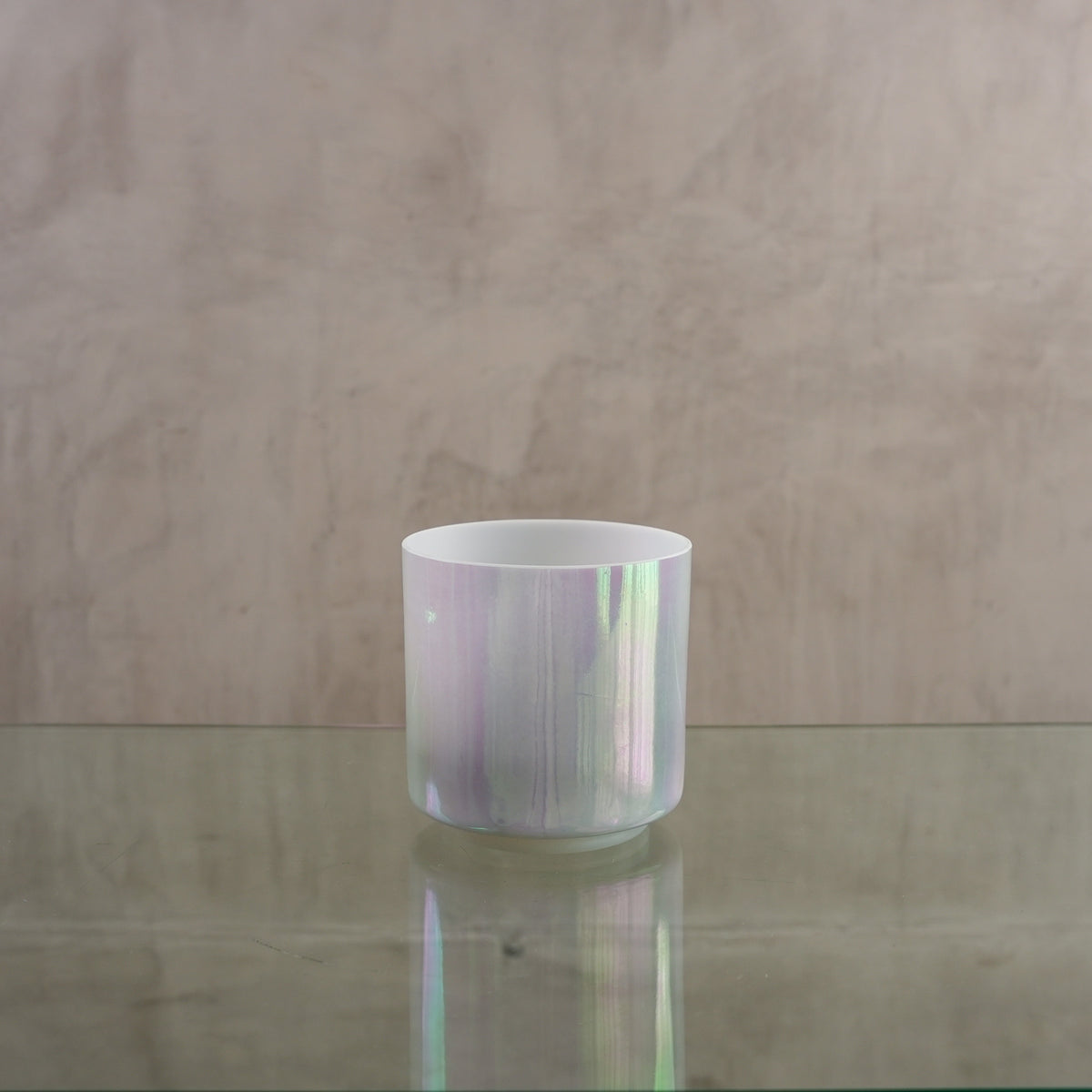 Crystal singing bowl 148741, alternate view
