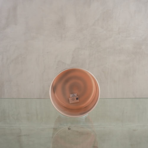 Crystal singing bowl 149106, facing view