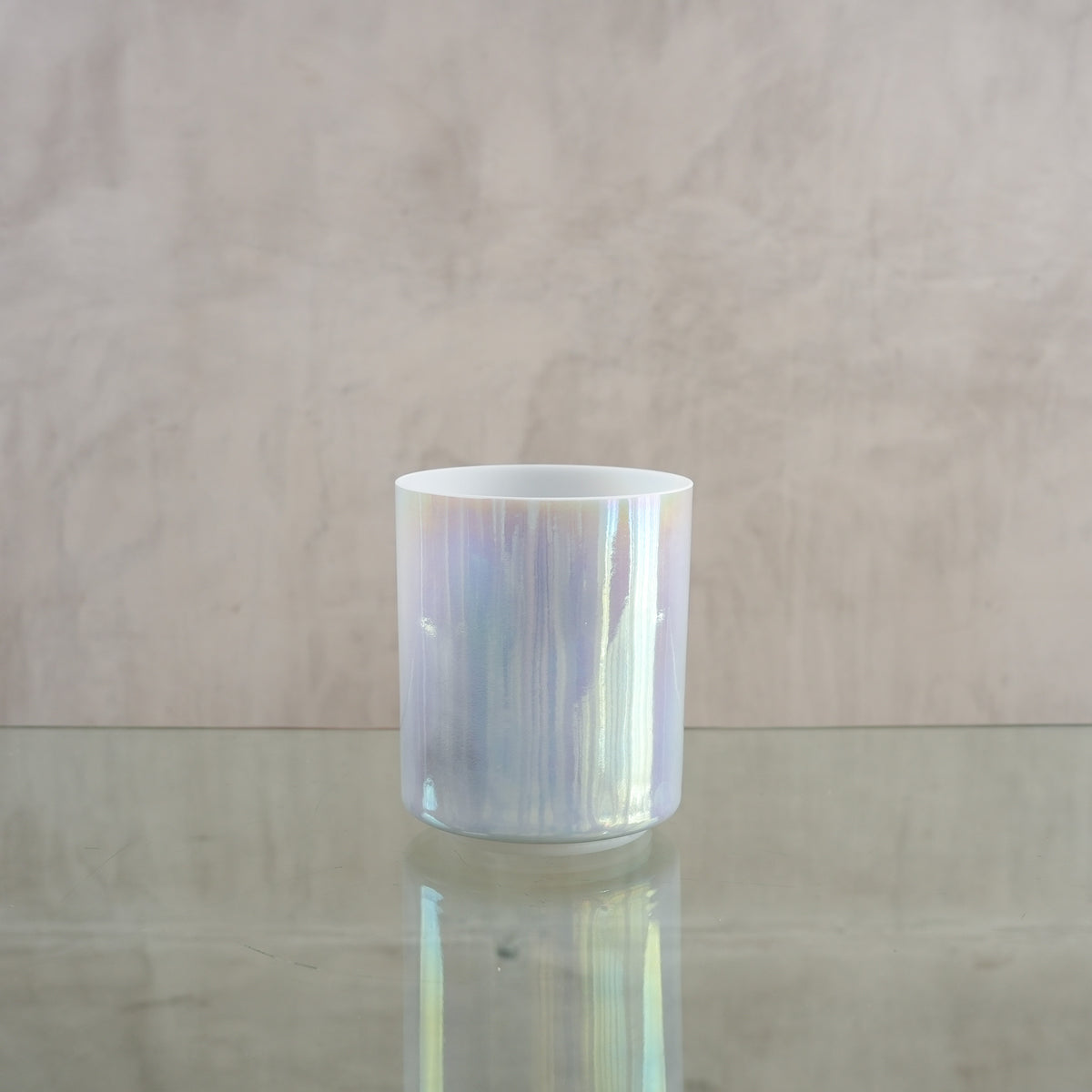 Crystal singing bowl 149123, alternate view
