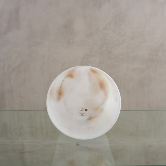 Crystal singing bowl 150034, facing view