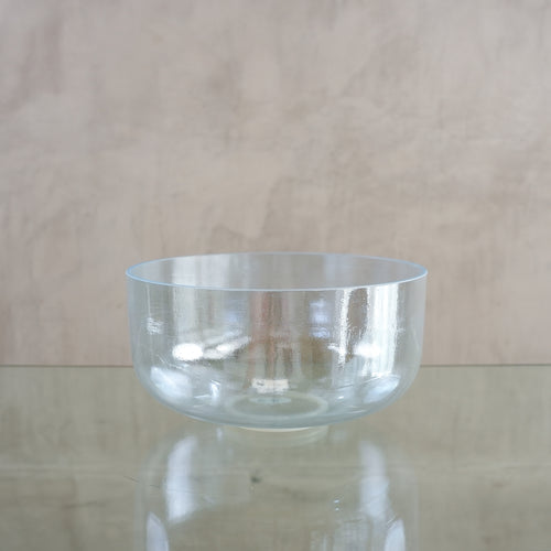 Crystal singing bowl 150504, alternate view