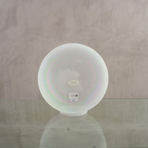 Crystal singing bowl 151949, facing view