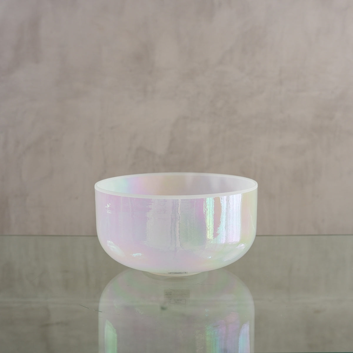 Crystal singing bowl 151949, alternate view