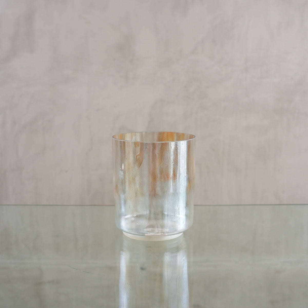 Crystal singing bowl 152376, upright view