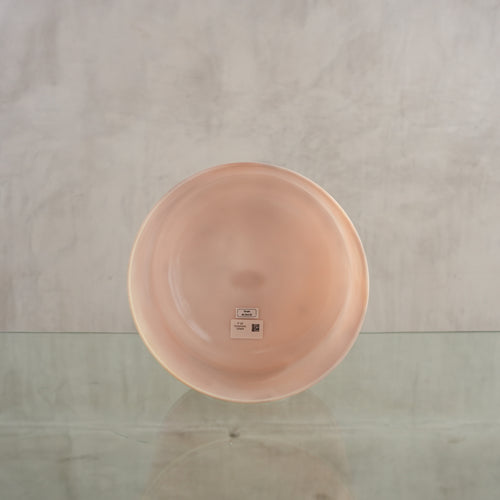 Crystal singing bowl 152409, facing view