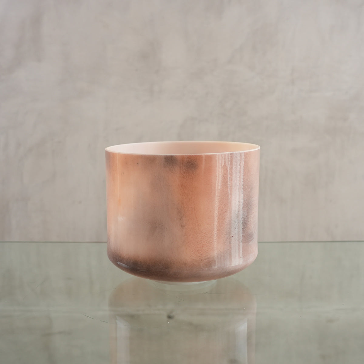 Crystal singing bowl 152409, alternate view