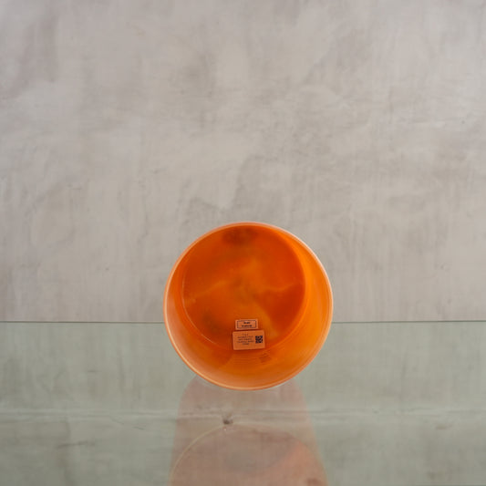 Crystal singing bowl 153245, facing view