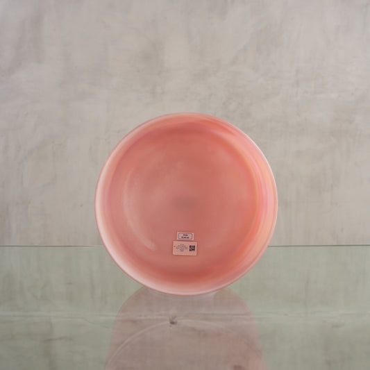 Crystal singing bowl 153441, facing view