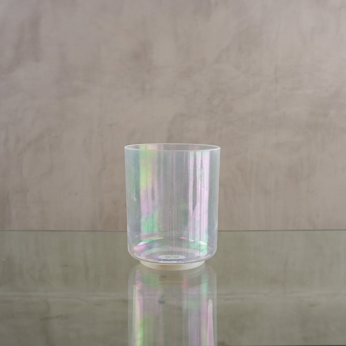 Crystal singing bowl 153503, alternate view