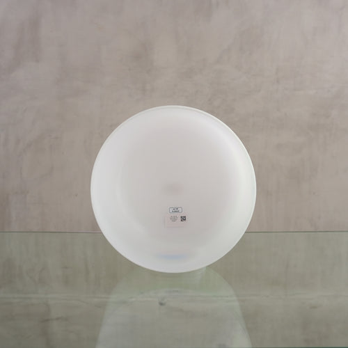 Crystal singing bowl 153697, facing view