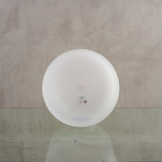 Crystal singing bowl 153697, facing view