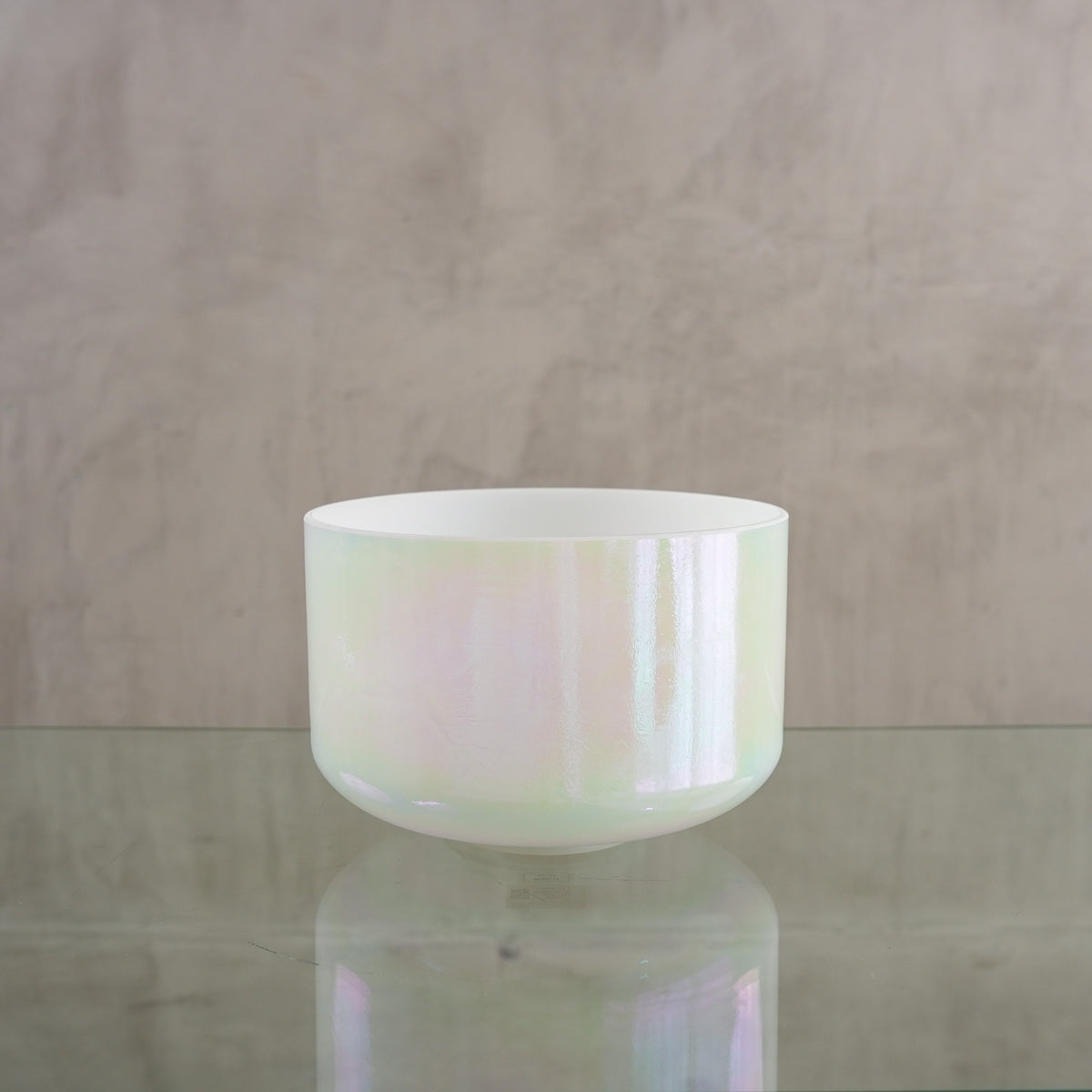 Crystal singing bowl 153697, alternate view