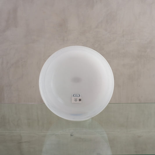 Crystal singing bowl 154047, facing view