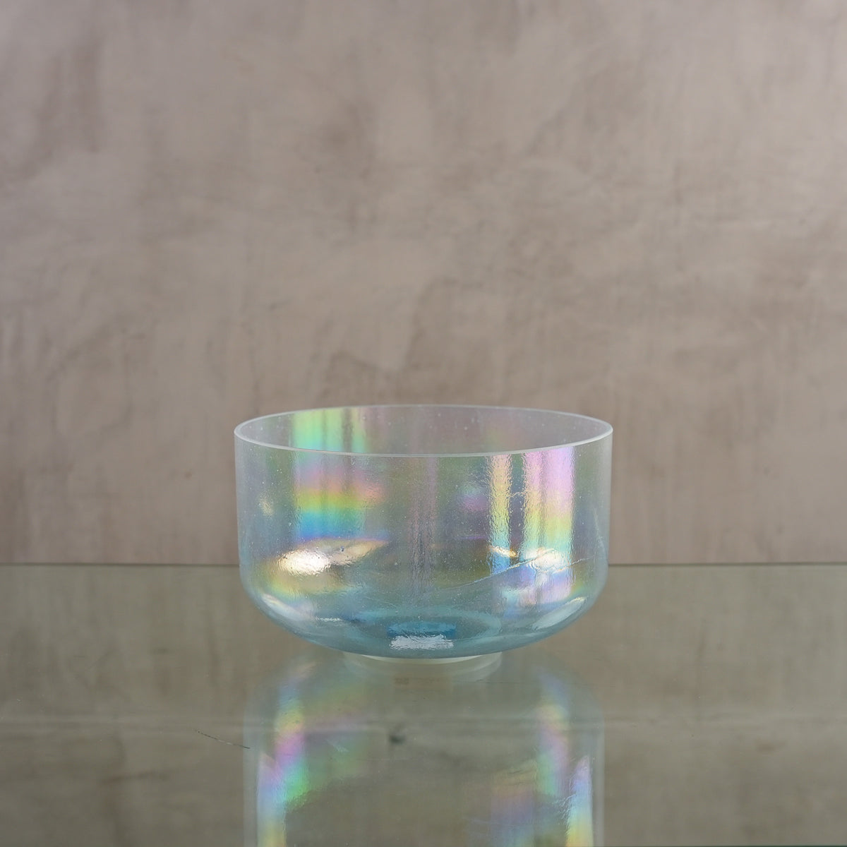 Crystal singing bowl 154153, alternate view