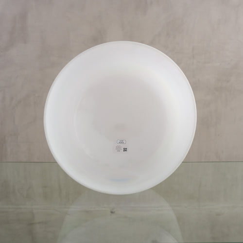 Crystal singing bowl 155585, facing view