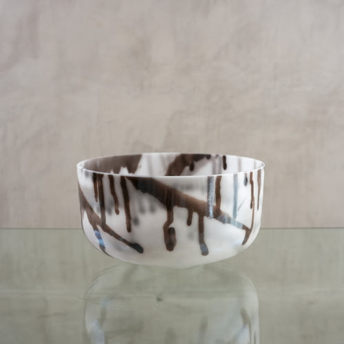 Crystal singing bowl 155873, alternate view