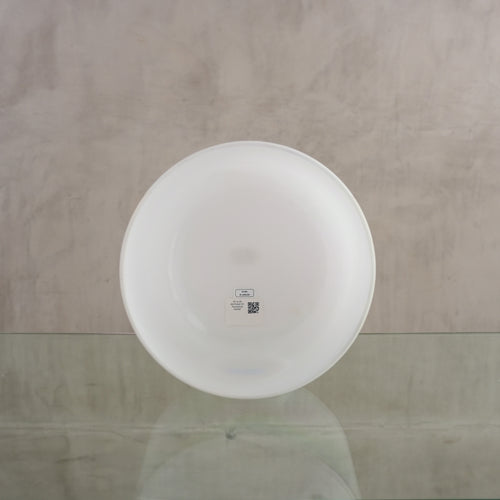 Crystal singing bowl 156347, facing view