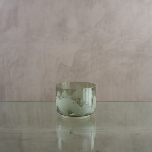 Crystal singing bowl 156409, alternate view