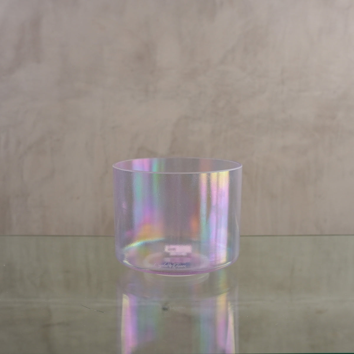 Crystal singing bowl 156447, alternate view