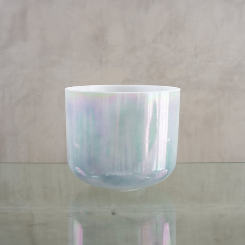Crystal singing bowl 156587, alternate view