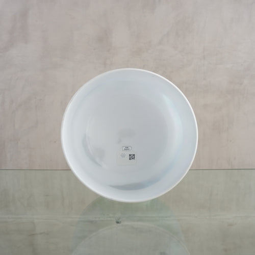 Crystal singing bowl 156593, facing view