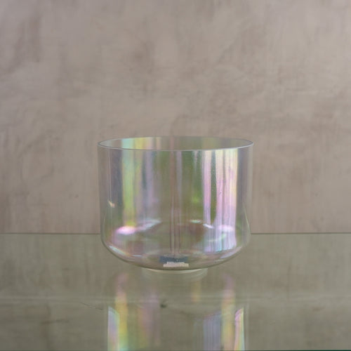 Crystal singing bowl 156624, alternate view