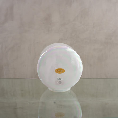 Crystal singing bowl 157288, back view