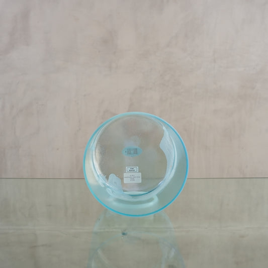 Crystal singing bowl 157550, facing view