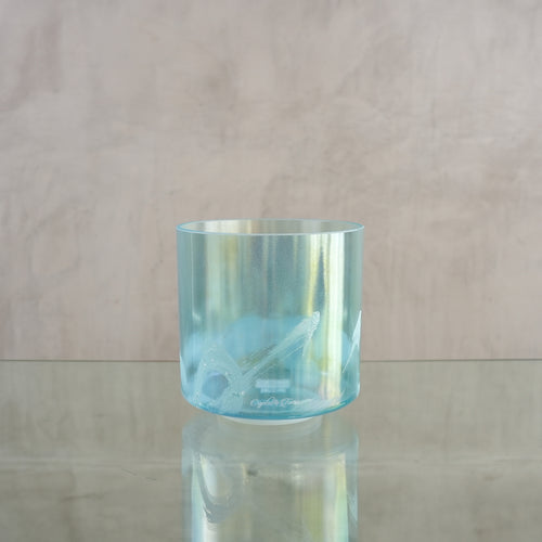 Crystal singing bowl 157550, alternate view