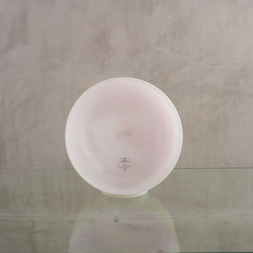 Crystal singing bowl 158027, facing view