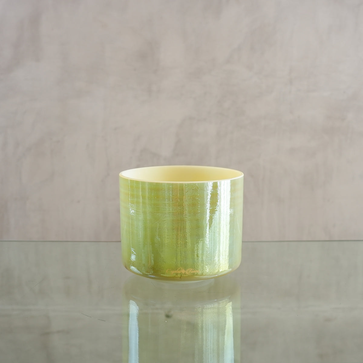 Crystal singing bowl 158096, alternate view